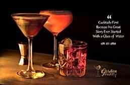 COCKTAILS FIRST